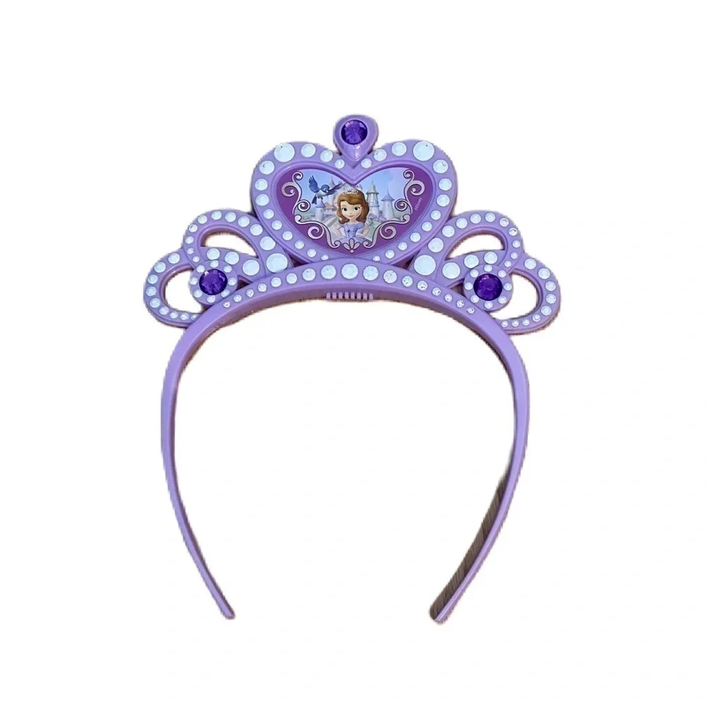 Disney Sofia the First Headband Crown Purple Kids Hair Accessory